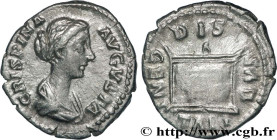 CRISPINA
Type : Denier 
Date : 180-183 
Mint name / Town : Rome 
Metal : silver 
Millesimal fineness : 750  ‰
Diameter : 18,5  mm
Orientation dies : 6...