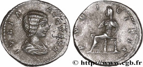 JULIA DOMNA
Type : Denier 
Date : 211 
Mint name / Town : Rome 
Metal : silver 
Millesimal fineness : 500  ‰
Diameter : 18  mm
Orientation dies : 7  h...