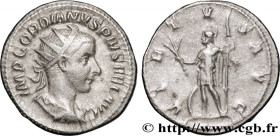 GORDIAN III
Type : Antoninien 
Date : fin 
Date : 239 
Mint name / Town : Rome 
Metal : billon 
Millesimal fineness : 450  ‰
Diameter : 22  mm
Orienta...
