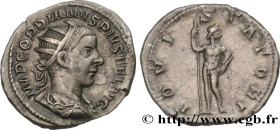 GORDIAN III
Type : Antoninien 
Date : 241-243 
Mint name / Town : Rome 
Metal : billon 
Millesimal fineness : 450  ‰
Diameter : 22  mm
Orientation die...