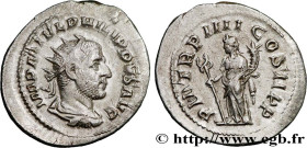 PHILIPPUS
Type : Antoninien 
Date : 247 
Mint name / Town : Rome 
Metal : billon 
Millesimal fineness : 450  ‰
Diameter : 23,5  mm
Orientation dies : ...