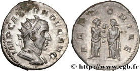 TRAJAN DECIUS
Type : Antoninien 
Date : 251 
Mint name / Town : Rome 
Metal : billon 
Millesimal fineness : 400  ‰
Diameter : 22  mm
Orientation dies ...