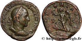 TRAJAN DECIUS
Type : Sesterce 
Date : 249-250 
Mint name / Town : Rome 
Metal : copper 
Diameter : 29,5  mm
Orientation dies : 12  h.
Weight : 19,17  ...