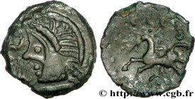GALLIA - AULERCI EBUROVICES (Area of Évreux)
Type : Bronze DVNICCOS au sanglier devant la bouche 
Date : Ier siècle avant J.-C. 
Mint name / Town : Év...