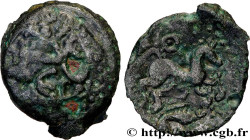 GALLIA - AULERCI EBUROVICES (Area of Évreux)
Type : Bronze au cheval et au sanglier 
Date : c. 60-30 AC. 
Mint name / Town : Évreux (27) 
Metal : bron...