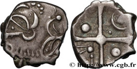 GALLIA - SOUTH WESTERN GAUL - CADURCI (Area of Cahors)
Type : Drachme “à la tête triangulaire”, S. 120 
Date : IIe-Ier siècle av. J.-C 
Metal : silver...