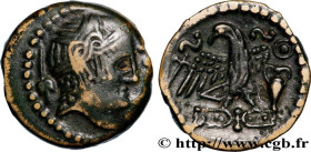 GALLIA - CARNUTES (Beauce area)
Type : Bronze CATAL à l’aigle et à l’amphore 
Date : après 52 AC. 
Mint name / Town : Chartres (28) 
Metal : bronze 
D...
