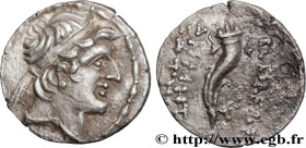 CELTS, EASTERN EUROPE
Type : Drachme, imitation des drachmes Seleucides 
Date : IIe siècle AC. 
Metal : silver 
Diameter : 17  mm
Orientation dies : 1...