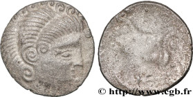 CORIOSOLITÆ (Area of Corseul, Cotes d'Armor)
Type : Statère de billon, classe I au nez droit 
Date : c. 80-50 AC. 
Mint name / Town : Saint-Brieuc (22...