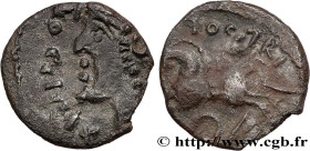 GALLIA BELGICA - SEQUANI (Area of Besançon)
Type : Denier TOGIRIX 
Date : c. 80-50 AC. 
Metal : silver 
Diameter : 13,5  mm
Orientation dies : 3  h.
W...