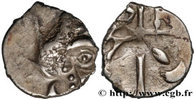 GALLIA - SOUTH WESTERN GAUL - VOLCÆ TECTOSAGES (Area of Toulouse)
Type : Drachme “à la tête cubiste”, S. 1 
Date : Ier siècle av. J.-C 
Metal : silver...