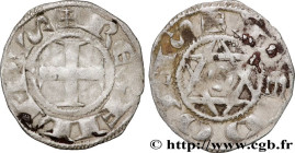 BERRY - PHILIP II "AUGUSTUS", BAILLISTRE
Type : Denier 
Date : (1206-1207) 
Date : n.d. 
Mint name / Town : Déols 
Metal : silver 
Diameter : 17,5  mm...