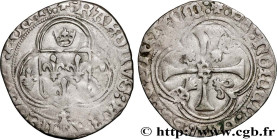 CHARLES VIII
Type : Blanc à la couronne de Bretagne 
Date : après 1491 
Date : n.d. 
Mint name / Town : Rennes 
Metal : billon 
Millesimal fineness : ...