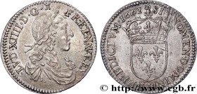 LOUIS XIV "THE SUN KING"
Type : Douzième d'écu, portrait apollinien 
Date : 1661 
Mint name / Town : Limoges 
Quantity minted : 130504 
Metal : silver...