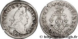 LOUIS XIV "THE SUN KING"
Type : Quatre sols aux deux L 
Date : 1691 
Mint name / Town : Troyes 
Quantity minted : 1151742 
Metal : silver 
Millesimal ...