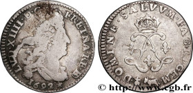 LOUIS XIV "THE SUN KING"
Type : Quatre sols aux deux L couronnées de Béarn 
Date : 1692 
Mint name / Town : Pau 
Metal : silver 
Millesimal fineness :...
