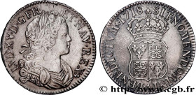 LOUIS XV THE BELOVED
Type : Écu dit "de France-Navarre" 
Date : 1718 
Mint name / Town : Paris 
Quantity minted : 10717920 
Metal : silver 
Millesimal...