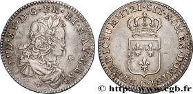 LOUIS XV THE BELOVED
Type : Sixième d'écu de France 
Date : 1721 
Mint name / Town : Caen 
Metal : silver 
Millesimal fineness : 917  ‰
Diameter : 23,...
