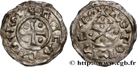 NORMANDY - DUCHY OF NORMANDY - RICHARD I
Type : Denier, type "au fronton" 
Date : c. 960-980 
Date : n.d. 
Mint name / Town : Rouen 
Metal : silver 
D...