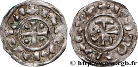 NORMANDY - DUCHY OF NORMANDY - RICHARD I
Type : Denier 
Date : c. 960-980 
Date : n.d. 
Mint name / Town : Rouen 
Metal : silver 
Diameter : 19  mm
Or...