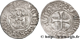 BRITTANY - DUCHY OF BRITTANY - FRANCIS I AND FRANCIS II
Type : Blanc à la targe 
Date : c. 1442 
Date : n.d. 
Mint name / Town : Rennes 
Metal : billo...