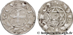 BERRY - LORDSHIP OF DÉOLS (CHÂTEAUROUX) - RAOUL VII
Type : Denier 
Date : n.d. 
Mint name / Town : Déols 
Metal : silver 
Diameter : 18  mm
Orientatio...