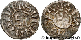 DAUPHINÉ - ARCHBISHOPRIC OF VIENNE - ANONYMOUS
Type : Denier anonyme ou viennois au monogramme d'Henri III le Noir 
Date : c. 1050-1080 
Date : c. 105...