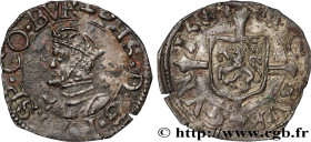 COUNTY OF BURGUNDY - PHILIP II OF SPAIN
Type : Petit blanc ou demi-carolus 
Date : 1565 
Mint name / Town : Dole 
Metal : billon 
Diameter : 15  mm
Or...