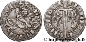 LORRAINE - DUCHY OF LORRAINE - THIBAUT II
Type : Quart de gros dit “spadin” 
Date : n.d. 
Mint name / Town : Nancy 
Metal : silver 
Diameter : 16,5  m...
