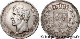 CHARLES X
Type : 5 francs Charles X, 2e type 
Date : 1830 
Mint name / Town : Marseille 
Quantity minted : 1802267 
Metal : silver 
Millesimal finenes...