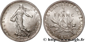 III REPUBLIC
Type : 1 franc Semeuse 
Date : 1898 
Mint name / Town : Paris 
Quantity minted : 15000000 
Metal : silver 
Millesimal fineness : 835  ‰
D...