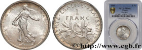 III REPUBLIC
Type : 1 franc Semeuse 
Date : 1909 
Mint name / Town : Paris 
Quantity minted : 10923790 
Metal : silver 
Millesimal fineness : 835  ‰
D...