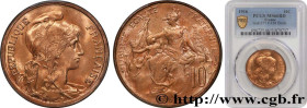 III REPUBLIC
Type : 10 centimes Daniel-Dupuis 
Date : 1916 
Quantity minted : 22477154 
Metal : bronze 
Diameter : 30  mm
Orientation dies : 6  h.
Wei...