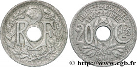 PROVISIONAL GOVERNEMENT OF THE FRENCH REPUBLIC
Type : 20 centimes Lindauer 
Date : 1945 
Mint name / Town : Beaumont-le-Roger 
Quantity minted : 99955...