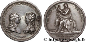 LOUIS XVI
Type : Médaille, Naissance du dauphin Louis-Joseph 
Date : 1781 
Metal : silver 
Diameter : 34  mm
Engraver : GATTEAUX Nicolas-Marie (1751-1...