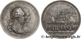 FRENCH CONSTITUTION - NATIONAL ASSEMBLY
Type : Médaille, Exécution de Louis XVI 
Date : 1793 
Metal : tin 
Diameter : 49,5  mm
Engraver : KÜCHLER 
Wei...