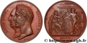 CHARLES X
Type : Médaille, Palais de la Bourse 
Date : 1825 
Mint name / Town : 75 - Paris 
Metal : bronze 
Diameter : 67,5  mm
Engraver : PETIT Louis...