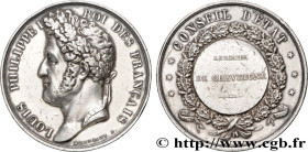 LOUIS-PHILIPPE I
Type : Médaille, Conseil d’État 
Date : n.d. 
Metal : silver 
Diameter : 41,5  mm
Engraver : MONTAGNY Jean-Pierre (1789-1862) 
Weight...