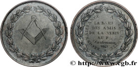FREEMASONRY
Type : Médaille, Reconnaissance à l’humanité, Loge des Amis de la vertu 
Date : 1843 
Metal : silver 
Diameter : 36,5  mm
Weight : 22,61  ...