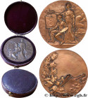 III REPUBLIC
Type : Médaille, Dessin 
Date : (1903) 
Metal : bronze 
Diameter : 50  mm
Engraver : BAUDICHON René (1878-1963) 
Weight : 56,10  g.
Edge ...