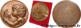 V REPUBLIC
Type : Imposante médaille, le Faune à l’antilope, refrappe 
Date : (1932)/1976 
Mint name / Town : Monnaie de Paris 
Metal : bronze 
Diamet...