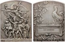 III REPUBLIC
Type : Plaquette, Société française des munitions 
Date : n.d. 
Metal : silver plated bronze 
Diameter : 68,5  mm
Weight : 137,11  g.
Edg...