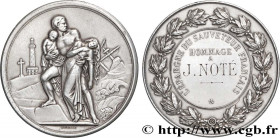 III REPUBLIC
Type : Médaille, L’épargne du sauveteur français 
Date : n.d. 
Metal : silver 
Diameter : 41,5  mm
Engraver : OUDINÉ Eugène-André (1810-1...