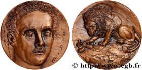 V REPUBLIC
Type : Médaille, Centenaire de la mort de Antoine-Louis Barye 
Date : 1975 
Mint name / Town : Monnaie de Paris 
Metal : copper 
Diameter :...