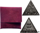 V REPUBLIC
Type : Médaille, Le sillon Arverne, Orient d’Aurillac 
Date : 1994 
Metal : tin 
Weight : 74,95  g.
Edge : lisse + poinçon LA + ETAIN 95% 
...