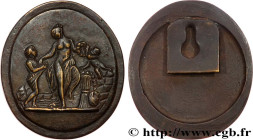 ART, PAINTING AND SCULPTURE
Type : Médaille, Scène antiquisante 
Date : n.d. 
Metal : alloy 
Diameter : 55,5  mm
Weight : 63,28  g.
Edge : lisse 
Punc...