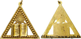 FREEMASONRY
Type : Médaille, Status généraux 
Date : n.d. 
Metal : gilt copper 
Diameter : 59,50  mm
Weight : 22,41  g.
Edge : lisse 
Puncheon : sans ...