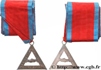 FREEMASONRY
Type : Médaille, Orient du Havre 
Date : n.d. 
Metal : silver plated copper 
Diameter : 400  mm
Weight : 12,33  g.
Edge : lisse 
Puncheon ...