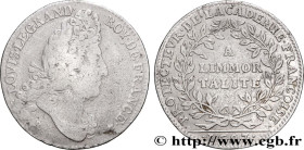 FRENCH ACADEMY / ACADÉMIE FRANÇAISE
Type : Académie française 
Date : 1697 
Metal : silver 
Diameter : 27,5  mm
Orientation dies : 6  h.
Weight : 6,73...