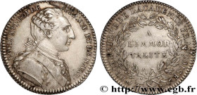 FRENCH ACADEMY / ACADÉMIE FRANÇAISE
Type : Académie française, émission de 1776 
Date : n.d. 
Metal : silver 
Diameter : 28,5  mm
Orientation dies : 6...